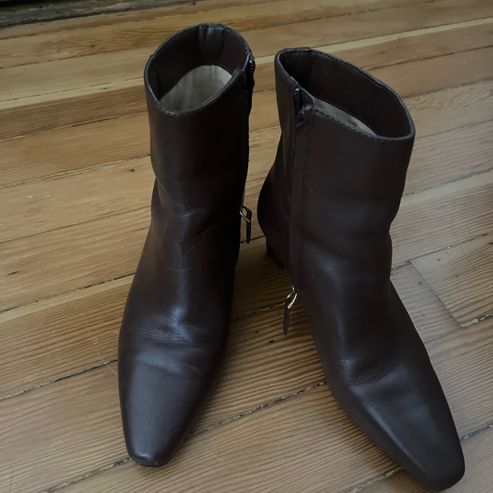 Polo by Ralph Lauren Dark Brown Ankle Boots